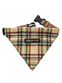 Brown Tartan Bandana
