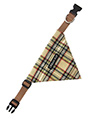 Brown Tartan Bandana