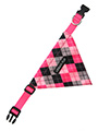 Pink Argyle Bandana