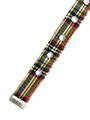 Brown Tartan Collar & Lead Set