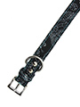 Black & Blue Paisley Collar & Lead Set