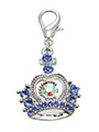 Czarina Crown Dog Collar Charm