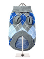 Grey / Blue Argyle Sweater