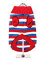 Red, White & Blue Striped Sweater