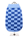 Checkerboard Blue Sweater