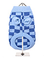 Checkerboard Blue Sweater