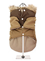 Faux Fur Brown Two Tone Parka