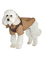 Faux Fur Brown Two Tone Parka
