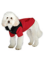 Red on Black Two Tone Parka
