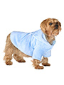 Blue Plush & Fluffy Terry Bathrobe