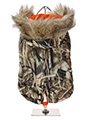 Natural Camouflage Fish Tail Parka