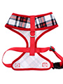 Red & White Plaid Harness