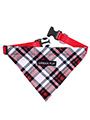 Red & White Plaid Bandana