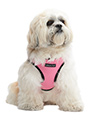 Pink Soft Mesh Velcro Secure Vest Harness