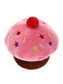 Strawberry Pupcake Plush & Squeaky Dog Toy