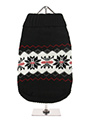 Black Snowflake Sweater