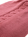 Pink Cable Sweater
