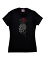 Skull & Rose GlamourGlitz Women's T-Shirt