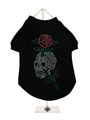 Skull & Rose GlamourGlitz Dog T-Shirt