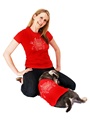 Little Devil GlamourGlitz Dog T-Shirt