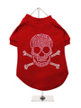 Skull & Crossbones GlamourGlitz Dog T-Shirt