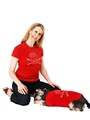 Skull & Crossbones GlamourGlitz Dog T-Shirt