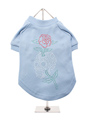 Skull & Rose GlamourGlitz Dog T-Shirt