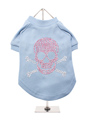 Skull & Crossbones GlamourGlitz Dog T-Shirt