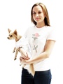 Skull & Rose GlamourGlitz Dog T-Shirt
