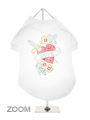 Love Heart GlamourGlitz Dog T-Shirt
