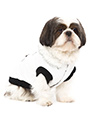 Luxury White Toggle Quilted Ski Parka