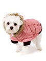 Luxury Pink Quilted Ski Parka