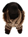 Luxury Quilted Parka with Detachable Hood