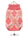 Pink Argyle Sweater