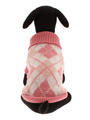 Pink Argyle Sweater