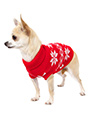 Red Snowflake Knitted Sweater 