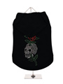GlamourGlitz Skull & Rose Dog Hoodie