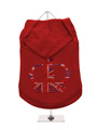 GlamourGlitz Royal Crown Dog Hoodie