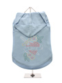 GlamourGlitz Love Heart Dog Hoodie