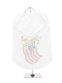 GlamourGlitz American Spirit Dog Hoodie