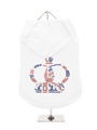 GlamourGlitz Royal Crown Dog Hoodie
