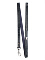 Blue Crocodile Leather Diamante Lead