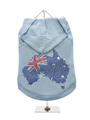 GlamourGlitz Australia Flag Dog Hoodie