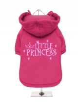 ''Little Princess #2'' Fleece-Lined Dog Hoodie / Sweatshirt