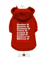 ''Christmas: Reindeer'' Fleece-Lined Sweatshirt