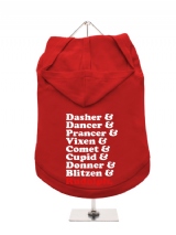 ''Christmas: Reindeer'' Dog Hoodie / T-Shirt