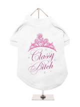 ''Classy Bitch'' Dog T-Shirt