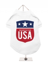 ''Made in the USA #2'' Dog T-Shirt