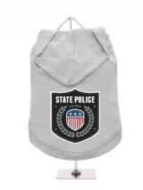 ''State Police'' Dog Hoodie / T-Shirt