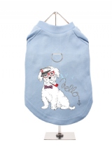 ''Humanimals: Captain Westie'' Harness-Lined Dog T-Shirt